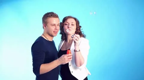 Bubble blower 库存影片 20542576