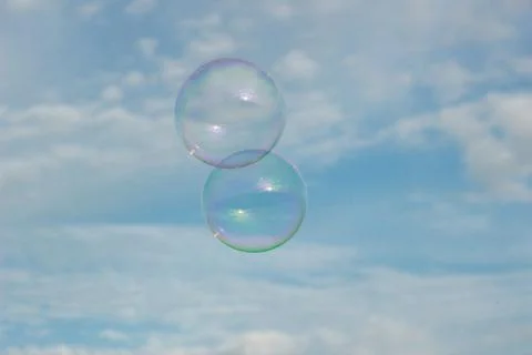 Bubble blower Stock Photos