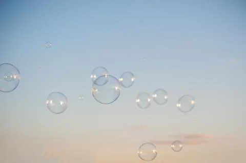 Bubble blower Stock Photos