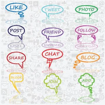 Bubble chat Stock Illustration