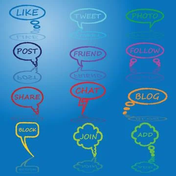 Bubble chat Stock Illustration