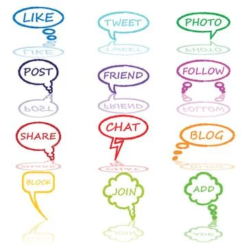 Bubble chat Stock Illustration