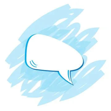 Bubble chat Illustrazione stock