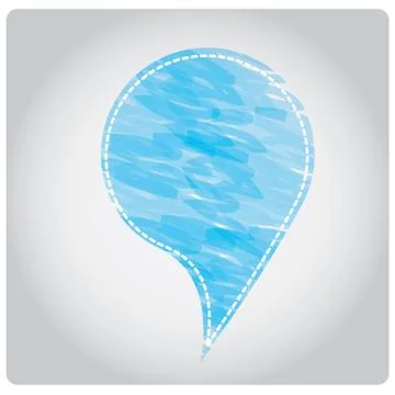 Bubble chat Illustrazione stock