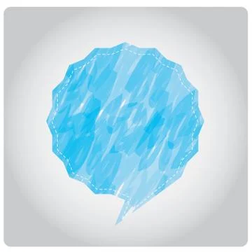 Bubble chat Illustrazione stock