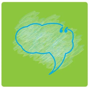 Bubble chat Illustrazione stock