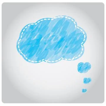 Bubble chat Illustrazione stock