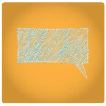 Bubble chat Illustrazione stock