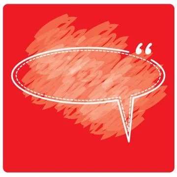 Bubble chat Illustrazione stock