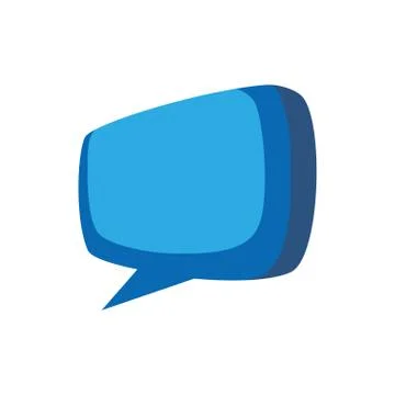 Bubble chat message communication icon. Vector graphic 스톡 일러스트
