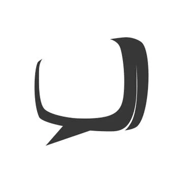 Bubble chat message communication icon. Vector graphic 스톡 일러스트