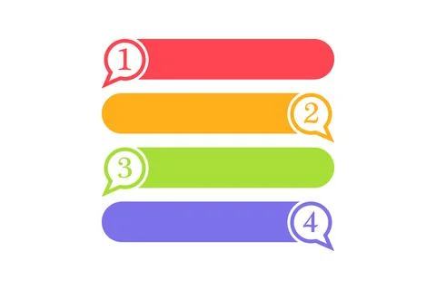 Bubble Chat Social Template and Symbol Stock Illustration