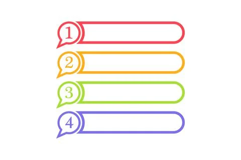 Bubble Chat Social Template and Symbol Stock Illustration