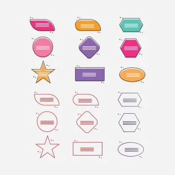 Bubble chat vector template logo image 스톡 일러스트