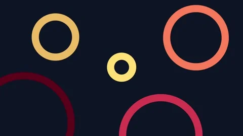 Bubble Circles Motion Stock Footage 335637902