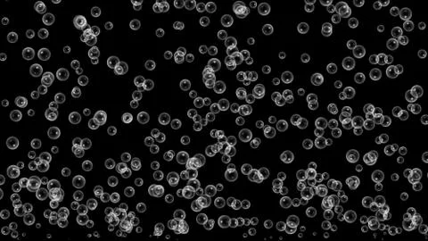 Bubble color 3d render 스톡 일러스트