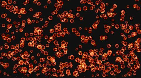 Bubble color 3d render イラスト素材