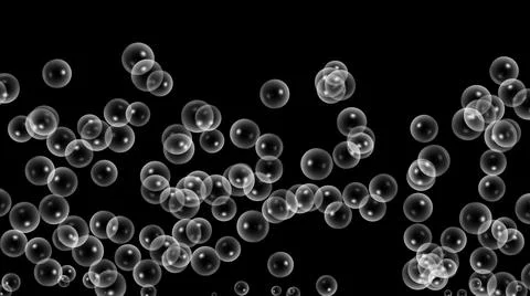 Bubble color 3d render 스톡 일러스트