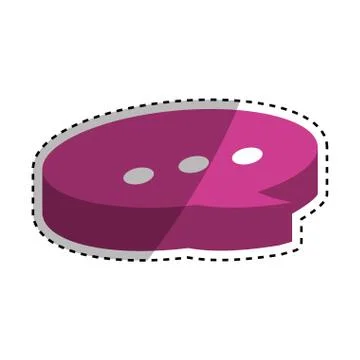 Bubble comic speakbox Illustrazione stock