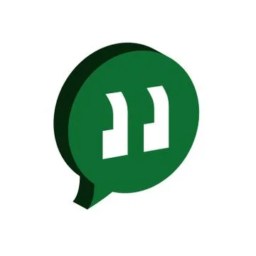 Bubble communication message icon. Vector graphic Illustrazione stock