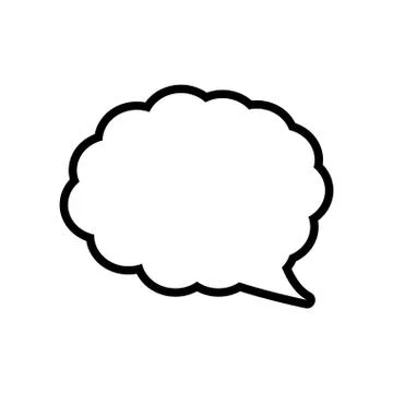 Bubble communication message icon. Vector graphic イラスト素材