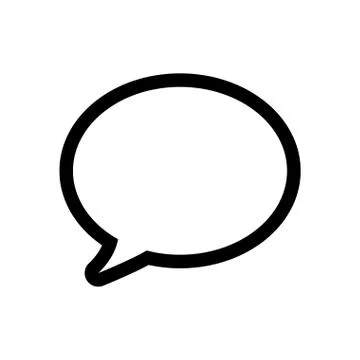 Bubble communication message speak icon. Vector graphic 스톡 일러스트