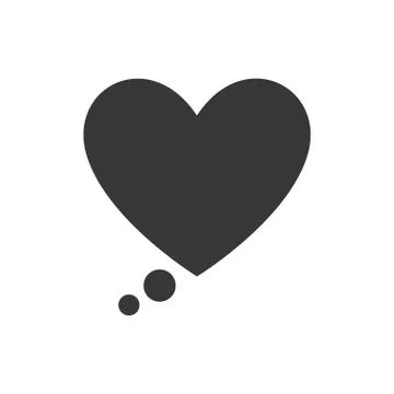 Bubble communication message speak icon. Vector graphic Stock Illustration