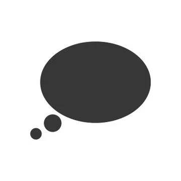 Bubble communication message speak icon. Vector graphic 스톡 일러스트