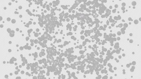 Bubble Explosion. Burst of Bubbles. Alpha Channel Stock Footage 290173105