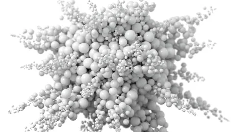 Bubble Explosion Stock Footage 131565554