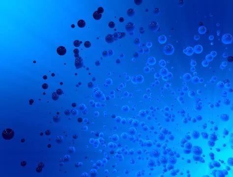 Bubble explosion Stock Illustration