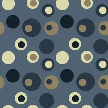 Bubble eye seamless pattern Stockillustratie