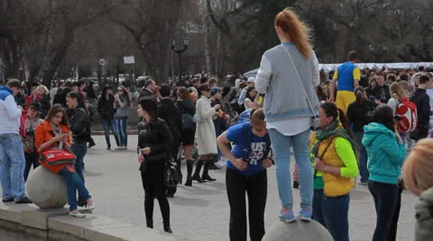 Bubble Festival Stock Footage 22992986
