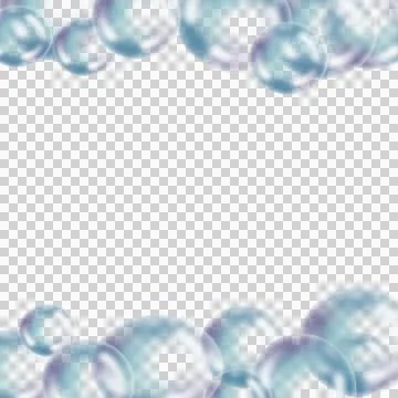 Bubble foam in the colorful Bubble foam soft water color rainbow circle Stock Illustration