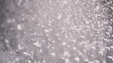 Bubble Foamy Soap Chemical Vídeo Stock 243716094