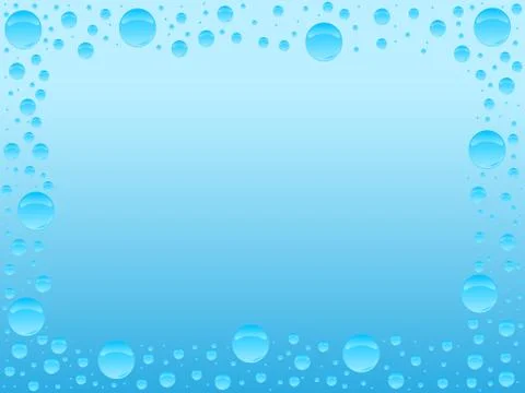 Bubble frame Stock Illustration