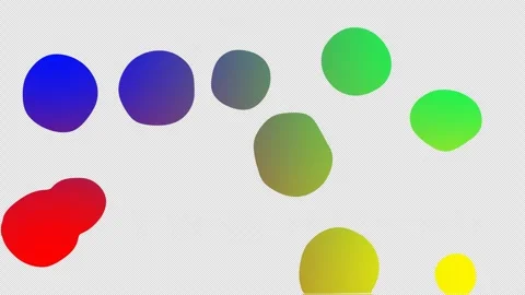 Bubble gradient on the alpha channel 스톡 동영상 278428834