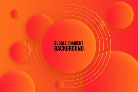 Bubble gradient background 002 Stock Illustration