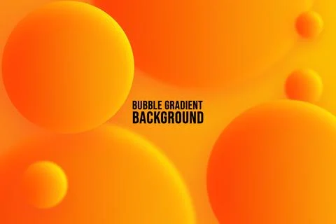 Bubble gradient background 003 Stock Illustration