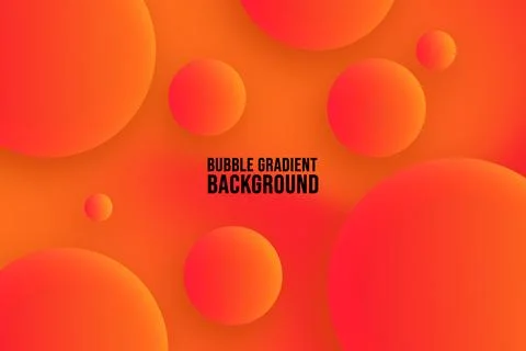 Bubble gradient background 005 Stock Illustration