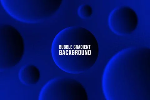 Bubble gradient background 007 Stock Illustration