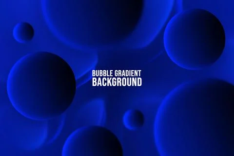 Bubble gradient background 008 Stock Illustration