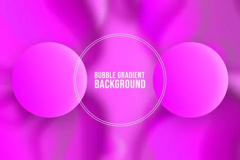 Bubble gradient background 010 Stock Illustration