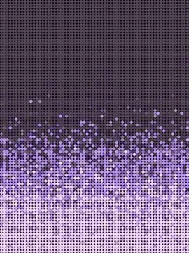 Bubble gradient pattern in purple and lavender Stock-Illustration