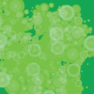 Bubble green patchy A patchy green bubble effect for use of a desktop or b... Foto stock