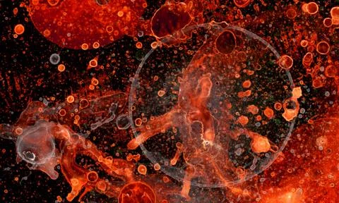 Bubble grunge inverse19 스톡 일러스트