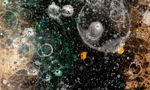 Bubble grunge inverse3 스톡 일러스트