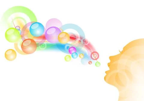 Bubble gum Stock Illustration