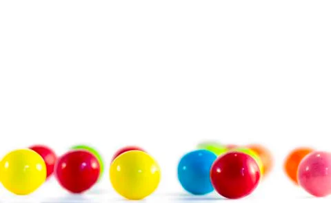 Bubble Gum Pieces Stock Photos