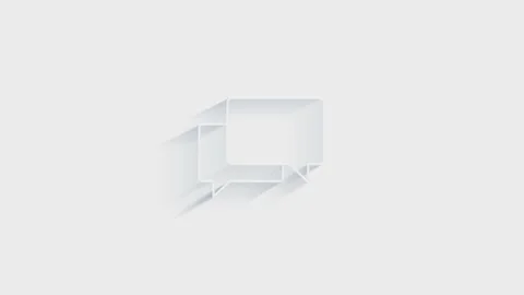 Bubble icon isolated on white background. Accounting symbol. Business, education Видео 151518883